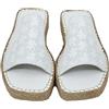 Bonateks Derbtrlk100009, Sandali con Zeppa Donna, Bianco, 39 EU