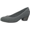 s.Oliver 5-22301-41, Scarpe décolleté Donna, Grigio, 41 EU