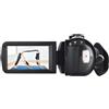 Sxhlseller Videocamera da 30 MP, Videocamera Full HD 1080P IR NightVision, Supporto per Microfono Esterno per, Vlogging, Registrazione Video, Zoom Digitale 18x