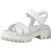 Marco Tozzi Donna 2-2-28518-28 Sandalette, Sandali con Tacco, Bianco, 40 EU