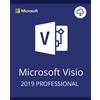 Microsoft VISIO PROFESSIONAL 2019 ACTIVATION KEY (PC) - Licenza A Vita