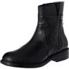 Geox D Catria, Stivale alla Caviglia, Nero, 40 EU