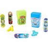 Hot Wheels Skate - Pacchetto Skate Profumati, include 2 tavole fingerboard esclusive 1 paio di scarpine da skate, 2 contenitori profumati, giocattolo per bambini, 5+ anni, HWV21