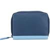 mywalit Portacarte unisex in pelle Zipped Credit Card Holder - 328-127 - Royal