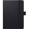 BRUNNEN Agenda settimanale Kompagnon modello 732 2024, Pianificatore Settimanale, Agendine Piccole Tascabili, 2 pagine = 1 settimana formato foglio: 10 x 14 cm, nero