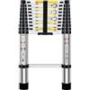 Nestling Scala telescopica 3,2 m, blocco automatico, regolazione dell'altezza libera, carico 150 kg, leggero e resistente