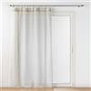 Douceur d'Intérieur, tenda trasparente con occhielli (140 x 280 cm) Mileo, lino, tulle operato