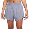 NIKE DX6010-519 W NK One DF MR 3IN BR Short Pantaloncini Donna Hellgrau Taglia S