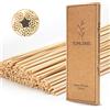 TOMCENXI T&Cx 120PCS Bastoncini per diffusore a Bastoncini, Bastoncini in Legno di Rattan Naturale da 25 cm, ricariche per diffusore, Bastoncini di Ricambio per diffusore di aromi di Olio Essenziale