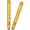 VIVIBEAM Lampadina Edison Vintage E27, Lampada da parete a tubo LED vintage dimmerabile E27 da 4 W in lunghezza 30 cm, Lampadina a tubo LED vintage Ideale per lampade da parete, lampade Steampunk -2 pezzi