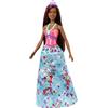 Barbie Dreamtopia, Bambola Principessa con Ciocca Rosa, 30,5 cm, Giocattolo per Bambini 3+ Anni,GJK15