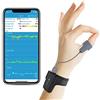 Viatom Sleep Oxygen Tracker con notifica a vibrazione e rapporto PC per apnea notturna e del sonno, Saturimetro da polso Bluetooth, Mate perfetto per CPAP Machine