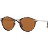 Persol Occhiali da sole uomo PO3166S, 111353, 49, Marrone a righe , 49