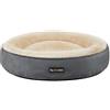 Feandrea Cuccia per Cani, a Forma di Ciambella, 70 cm, Grigio Scuro PGW070G02