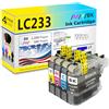 VERIMP LC233 Cartucce D'inchiostro Compatibili Per Brother LC233 Cartuccia D'inchiostro Lavoro Per Brother DCP-J562DW DCP-J4120DW MFC-J4620DW MFC-J680DW J5320DW Stampanti