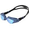 arena The One Mirror Occhialini Nuoto Unisex Adulto, Occhialini Piscina con Ampie Lenti Specchiate, Trattamento Anti-Appannamento, Protezione UV, Ponte Nasale Autoregolante, Guarnizioni Orbit-Proof