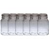 Bormioli Rocco Set di 6 barattoli in vetro originali Bormioli, modello Fido, da 2 L, con coperchio ermetico