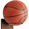 Zfseyuh Porta Palloni da Muro,Supporto Pallaone da Pallacanestro,Porta Palla da Basket Muro per Palline per Basket,Rugby,Calcio(Nero)