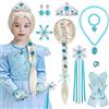 LUFEIS Parrucca Elsa Bambina, Parrucca da Principessa Per Bambini, 60 cm  Parrucche Lunghe Intrecciate da Principessa, Principessa Parrucca Treccia  per Halloween Carnevale Giochi di Ruolo Fiabe : : Giochi e  giocattoli