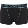 Emporio Armani Underwear Men's Boxer Mesh Microfiber, Uomini, Black,