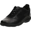 Geox U Nebula A, Sneakers Uomo, Nero, 39 EU
