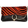 FELIPA Borsetta, Pochette Donna, Pantera Verde
