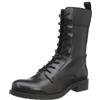 Geox D Rawelle, Caviglia Barca Donna, Schwarz, 36 EU