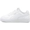 PUMA Unisex Kids' Fashion Shoes CAVEN JR Trainers & Sneakers, PUMA WHITE-PUMA WHITE-GRAY VIOLET, 39