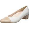 ARA Nizza, Scarpe décolleté Donna, Crema Platino, 40 EU Larga