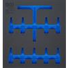 BGS 7131-1 | Modulo per carrelli portautensili 2/3 | vuoto | per BGS 70217