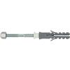 INDEX Fixing Systems SA-WZ-Confezione da 2 supporti di fissaggio per WC, bidè, in acciaio zincato, M5 x 80 mm