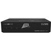 I-Can ICAN S490 - Decoder Digitale HD Tivùsat Ricevitore Satellitare HEVC DVBS2 HDMI Dolby TVSat i-Can Media Player, Nero