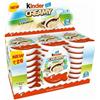 Bambini 48x Kinder Creamy Confezione da 48 Cioccolato al Latte e Cacao con Riso Estruso