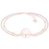 SERASAR Cavigliera Donna Oro Rosa 925 Albero Della Vita Gioiello Elegante con Zirconi Regolabile Resistente all'Acqua Cavigliera Estate Mare Spiaggia Piede Ragazze Idee Regalo Elegante