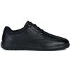 Geox U Leitan A, Moccasin Uomo, Nero, 42 EU
