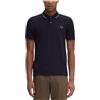 Fred Perry Polo, blu, XXL
