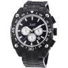 Excellanc Just Watches 48-STG2373BK-SL - Orologio da polso uomo, acciaio inox, colore: nero