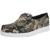 DC Villian Casual Slip On Skate Scarpe da Uomo, Skateboard, Militare Camouflage, 44 EU