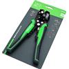 TOOLZILLA Spelafili e taglierina Toolzilla - Strumento 3 in 1 per scoprire e tagliare i fili da 10-22 AWG - Con naso a pinza, tagliabulloni e crimpatrice per terminali isolati e non isolati