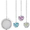UNICRAFTALE 3 pz Infusore per Tè Sfuso In Acciaio Inox A Foglie Sfuse Palla Da Tè Colino Da Tè In Rete con Pendenti In Strass di Cristallo e Pietra Luminosa A Cuore per Preparare Il Tè