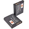 DSTE DE DSTE 2-Pacco Ricambio Batteria Compatibile per Sony NP-BG1 DSC-H3 DSC-H7 DSC-H9 DSC-H10 DSC-H20 DSC-H50 DSC-H55 DSC-H70 DSC-H90 DSC-HX5V DSC-HX7V DSC-HX9V