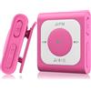 AGPTEK Lettore MP3 16 GB Bluetooth 5.3 con Auricolare, Lettore MP3 Portatile  Musicale con Schermo a Colori TFT da 1,8,Radio FM/Registrazione, Supporto  TF-128 GB (Oro Rosa) : : Elettronica