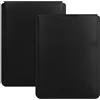 HoYiXi Custodia per 6 pollici Kindle/Kobo/Voyaga/Lenovo/Pocket Book/Sony/Tolino E-Book E-Reader Borsa in pelle leggera per ebook da 6 pollici, nero