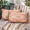 Chicamy Fodera per Cuscino 30x50 Bohémien Copricuscini Divano Moderna Federe Cuscini Divano Con Cerniera Biancheria Decorativi Copricuscini per Divano Soggiorno Sedia Sofà Interni ed Esterni Set di 2