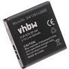vhbw Li-Ion batteria 900mAh (3.7V) per cellulari e smartphone Nokia 3250, 3250 XpressMusic, 6151, 6233, 6234 sostituisce BP-6M, BP-6M-S.