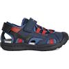 Geox Bambino J Vaniett Boy C Sandali Bambini e ragazzi, Blu (Navy/Dk Blue), 25 EU