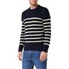 Schott NYC Schott, Felpa Uomo, Blu (Navy), (Taglia Produttore: Small)