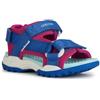 Geox J Borealis Girl A, Sandalo, Dk Royal Cyclamen, 26 EU