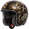 Premier Casco Vintage Op 9 Bm,Marrone/Ocra/Nero,Xl