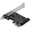 cigemay Scheda PCI, Trasmissione della Larghezza di Banda a Piena velocità da 6 GBPS, 2 Porte da Express a SATA 3.0,Adatto per Windows (R) XP / Server2003 / Vista / 7/8 (32 /